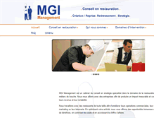 Tablet Screenshot of mgimanagement.com